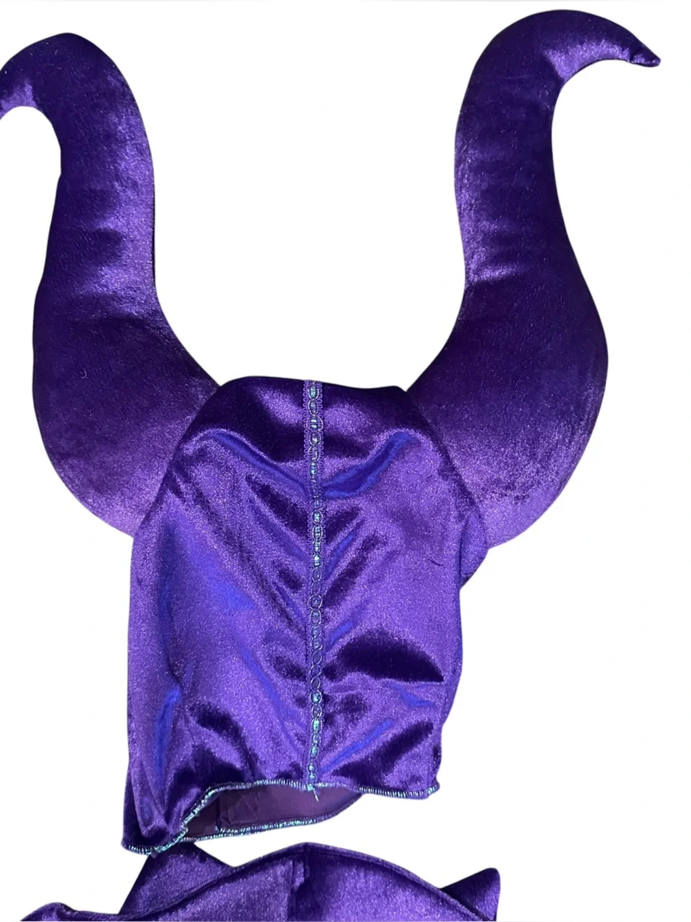Disney Maleficent Costume Sleeping Beauty Halloween Purple Dress Villain 5/6